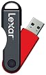 Lexar JumpDrive TwistTurn 4 GB USB 2.0 Flash Drive LJDTT4GBASBNA (Red)
