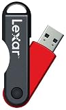 Lexar JumpDrive TwistTurn 4 GB USB 2.0 Flash Drive LJDTT4GBASBNA (Red)