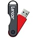 Lexar JumpDrive TwistTurn 4 GB USB 2.0 Flash Drive LJDTT4GBASBNA (Red)