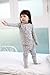 Vaenait Baby Kids Girls 2pcs Long Sleeve Pajama Sleepwear Set Long Lacy Blue