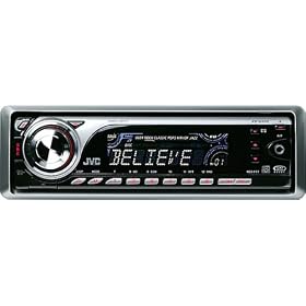 JVC iPod and Satellite Radio Ready Vehicle CD Player Receiver Deck by JVC