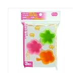 ! 3 pc Silicon Food Sushi Mold Cup for Bento Lunch Box (Flower Garden) !
