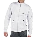 Bench Mens Zip Through Sweat Top White/Brown