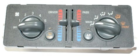 ACDelco 15-72735 Heater and Air Conditioner Control Assembly