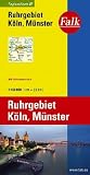 Falk Regionalkarte Ruhrgebiet - K&ouml;ln - M&uuml;nster 1:150 000 - Falk Verlag
