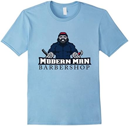 Men's Modern Man Barbershop Large Baby Blue