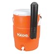 Igloo 10 Gallon Seat Top Beverage dispenser with spigot and Cup Dispenser