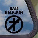 Bad Religion Black Decal Car Truck Bumper Window Sticker 
