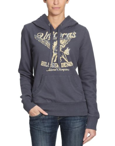 Hilfiger Denim SlimFit Damen Sweatshirt  1657600995 / Bessy hd hknit l/s, Gr. 36 (M), Blau Preisvergleich