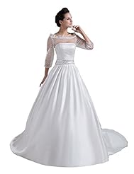 Lace Beaded Silk Evening Dress 