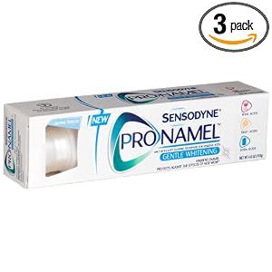 Sensodyne Pronamel Gentle Whitening Toothpaste, Alpine Breeze, 4-Ounce Tubes