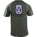USAMM Army 10th Mountain Division Full Color Veteran T-Shirt