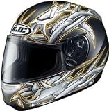 HJC CL-SP CLSP BARBWIRE MC3F BLACK/YELLOW MOTORCYCLE Full-Face-Helmet