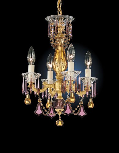 cyber Monday Schonbek 5094PURPLE Chandelier Heirloom crystalB002LUOSBE