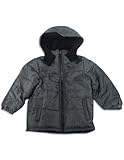iXtreme - Boys Hooded Winter Jacket, Grey (Size 4)