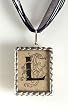 Monogram Pendant Necklace - L Monogram Pendant Necklace - L