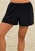 Beach Belle Women's Plus Size Black Short