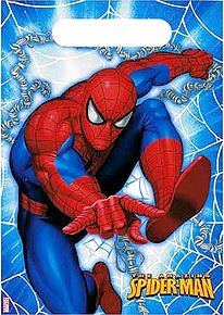  Spiderman Loot Bags 8ct