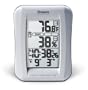 Oregon Scientific RMR683HGA Wireless Indoor/Outdoor Thermometer with Self-Setting Atomic Clock, White