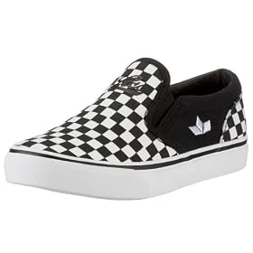 Lico Karo 180049, Unisex - Kinder Sneaker, schwarz, (schwarz-weiss)