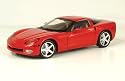 2005 Chevrolet Corvette C6 Coupe diecast model car 1:18 scale die cast by AUTOart - Red 71