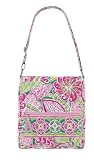 Vera Bradley Pinwheel Pink Mailbag Crossbody Purse