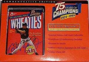 Buy Cal Ripken Jr 75 Years of Champions Wheaties Mini-box Collectible by Authentic images