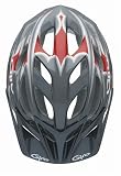  : Giro E2 Bike Helmet (Gunmetal/Red, Small)