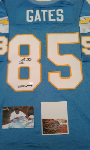 Antonio Gates Signed San Diego Chargers Jersey