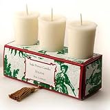 Set of 3 Votive Candles in Gift Box, Holiday Seda France