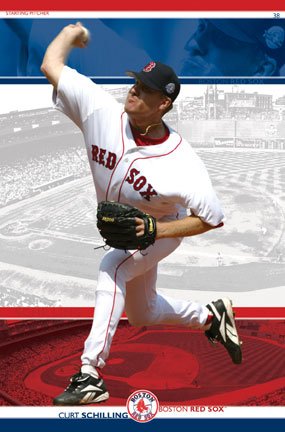 Curt Schilling Poster 