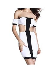 Sexy Off the Shoulder Bodycon Dress/Midi Dress 