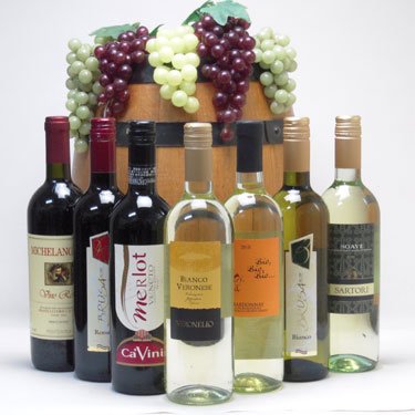セレクションイタリアワイン7本セット（赤3本、白4本）で750ml×7本