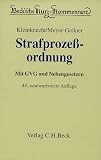 Beck sche Kurzkommentare, Bd.6, Strafprozeßordnung (StPO)