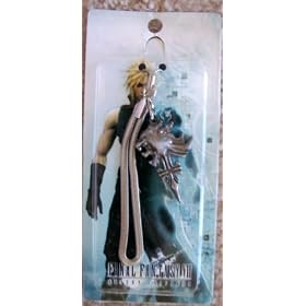 Final Fantasy VII Advent Children Cloud Metal Cell Phone CHarm Strap by 