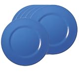 Reston Lloyd Azure Melamine Dinner Plate, Set of 6