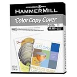 Hammermill 12254-9 Color Copy Cover Stock, 60-lb., 8-1/2 x 11, Photo White, 250 Sheets/pack