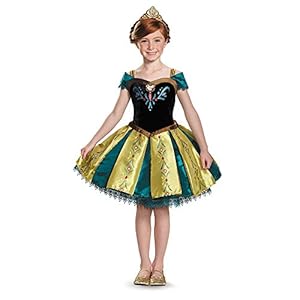 Disguise Anna Coronation Tutu Prestige Costume, X-Small (3T-4T)