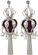 BS 2 PC RIMONIM FOR TORAH 29 SILVER