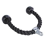 Pellor Tricep Rope Double Ended Down Press Cable Attachment Gym Training Bodybuilding