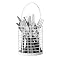 Moda Concept 16-pc. Flatware Set with Caddy- Black