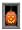Illuminating Happy Jack-O-Lantern 60in Translucent Window Poster