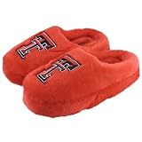 Texas Tech Red Raiders Scarlet Ladies Fuzzy Slippers