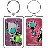 Invader Zim Gir Jumping Lucite Keychain