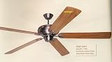 70' Ellington Fans Molino Ceiling Fan Antique Nicklefinish