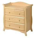 Aspen 3 Drawer Chest Natural Finish By Storkcraft Baby Furniture