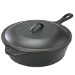 Lodge 3-qt. Cast-Iron Covered Chicken Fryer