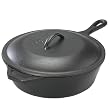 Lodge Logic 3-Quart Pre-Seasoned Chicken Fryer