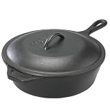 Lodge Logic 3-Quart Pre-Seasoned Chicken Fryer