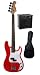 Nevada Bass Guitar Package Includes Black Nevada Bass Guitar 15w Amp Bag Lead Strap